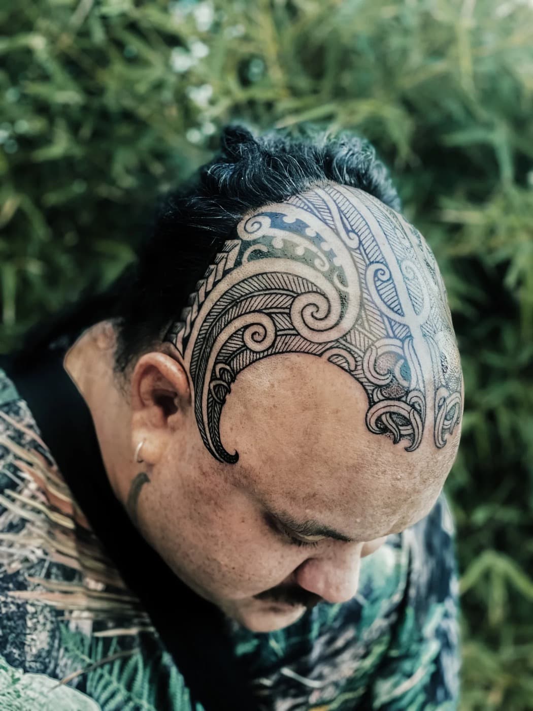 Tā moko upoko, full head marking